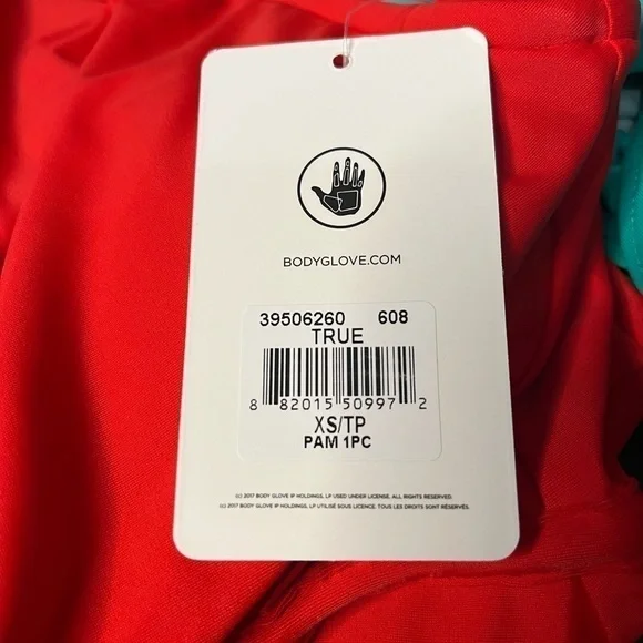 Body Glove Women's Standard Pam V-Neck One-Piece Swimsuit - Picture 4 of 6